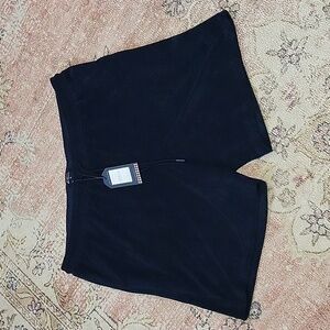 Ben Sherman Blue Stretchy Terrycloth Drawstring Comfortable Pockets Shorts Sz XL